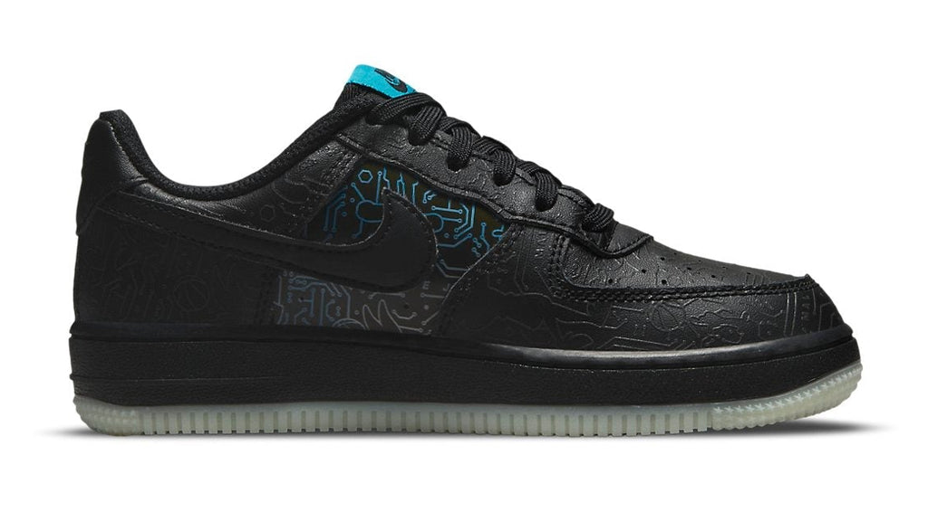 [DN1438-001] PRESCHOOL NIKE AIR FORCE 1 LOW 'COMPUTER CHIP SPACE JAM' (PS)