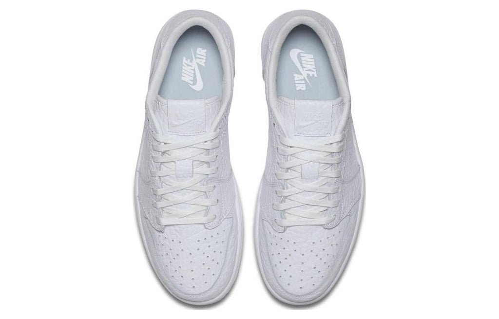 [872782-100] MENS AIR JORDAN RETRO 1 LOW 'NS TRIPLE WHITE'