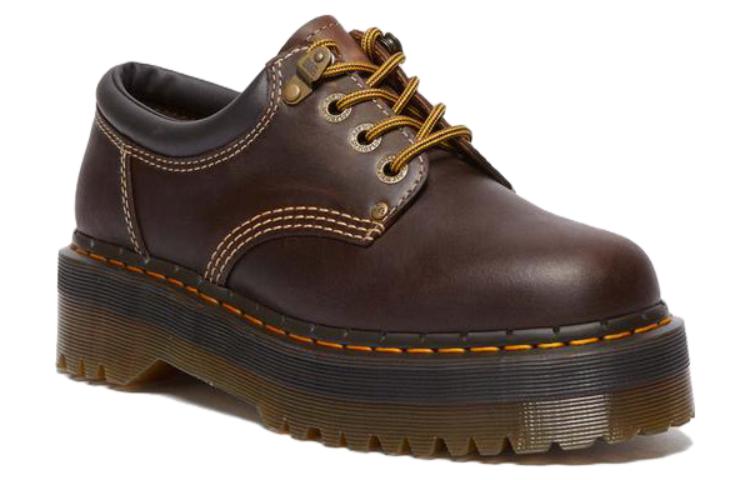 [31126201] UNISEX DR. MARTENS 8053 ARC CRAZY HORSE LEATHER PLATFORM CASUAL SHOES