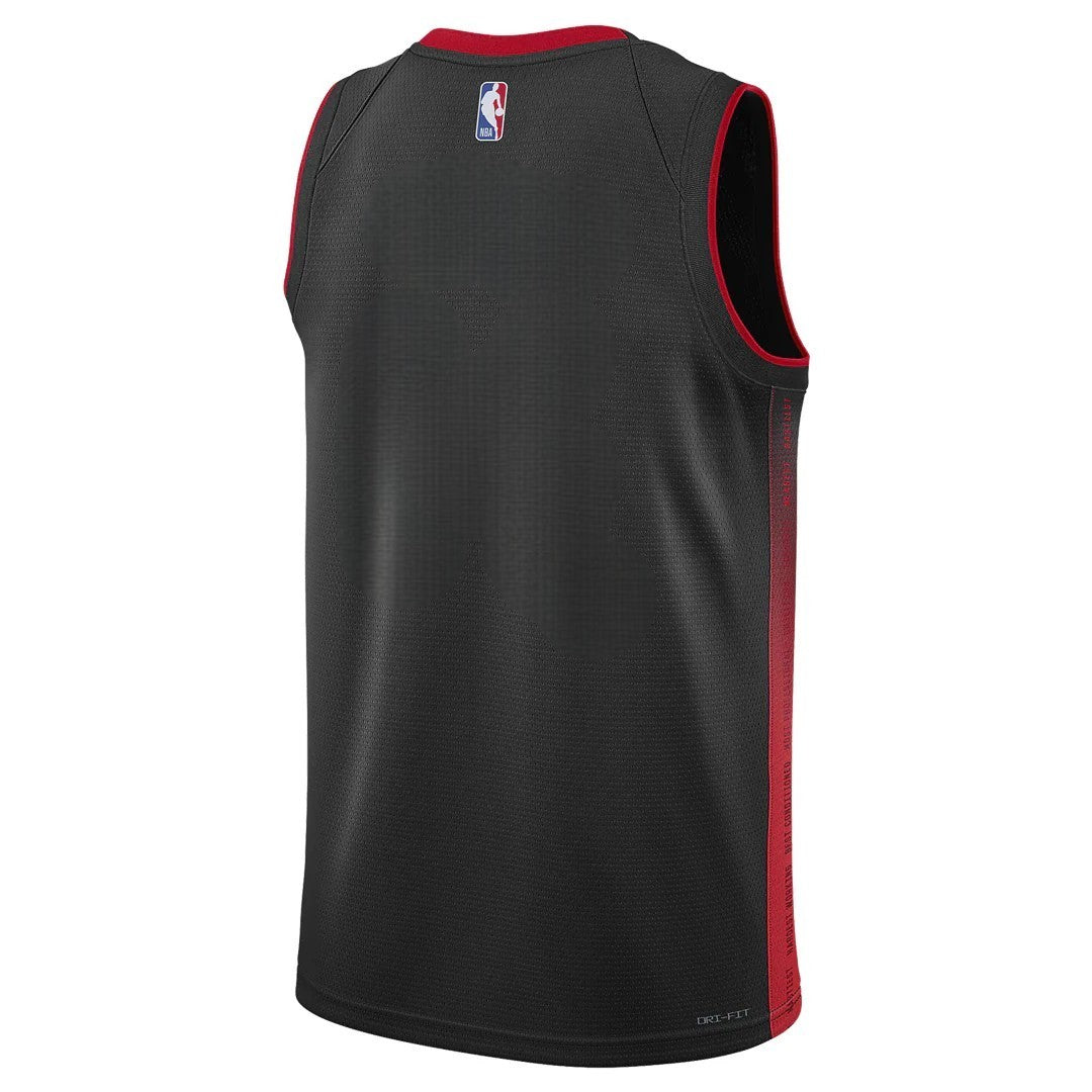 [DX8538-010] MENS NIKE NBA MIAMI HEAT CITY EDITION SWINGMAN JERSEY 23