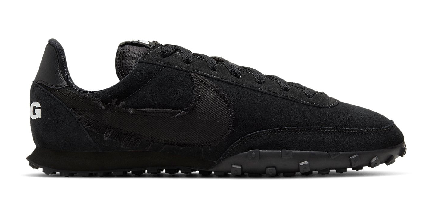 [CU9080-002] MENS NIKE WAFFLE RACER 'COMME DES GARCONS BLACK'