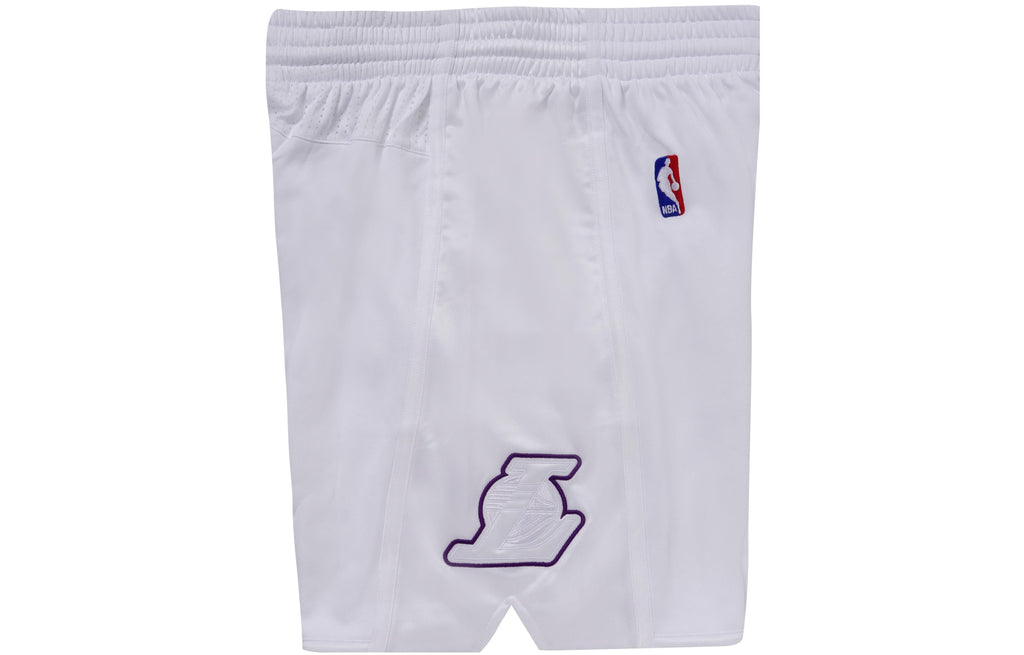 [ASHR4972-LAL12PPPWHIT] MENS MITCHELL & NESS CHRISTMAS DAY SHORTS LAKERS 2012