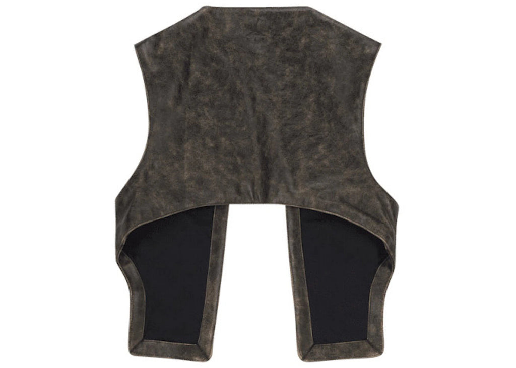 [FJ6133-010] MENS AIR JORDAN X J BALVIN COLLAB LEATHER VEST