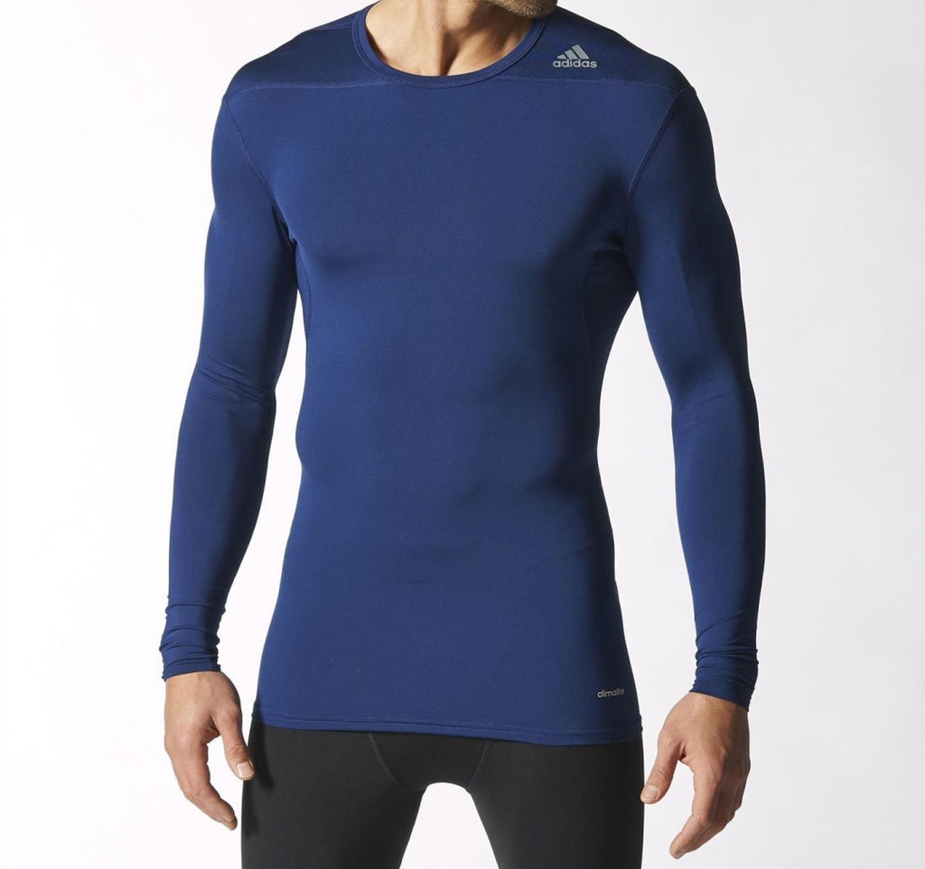 [G90141] Mens Adidas Techfit Base Long Sleeve Compression Shirt