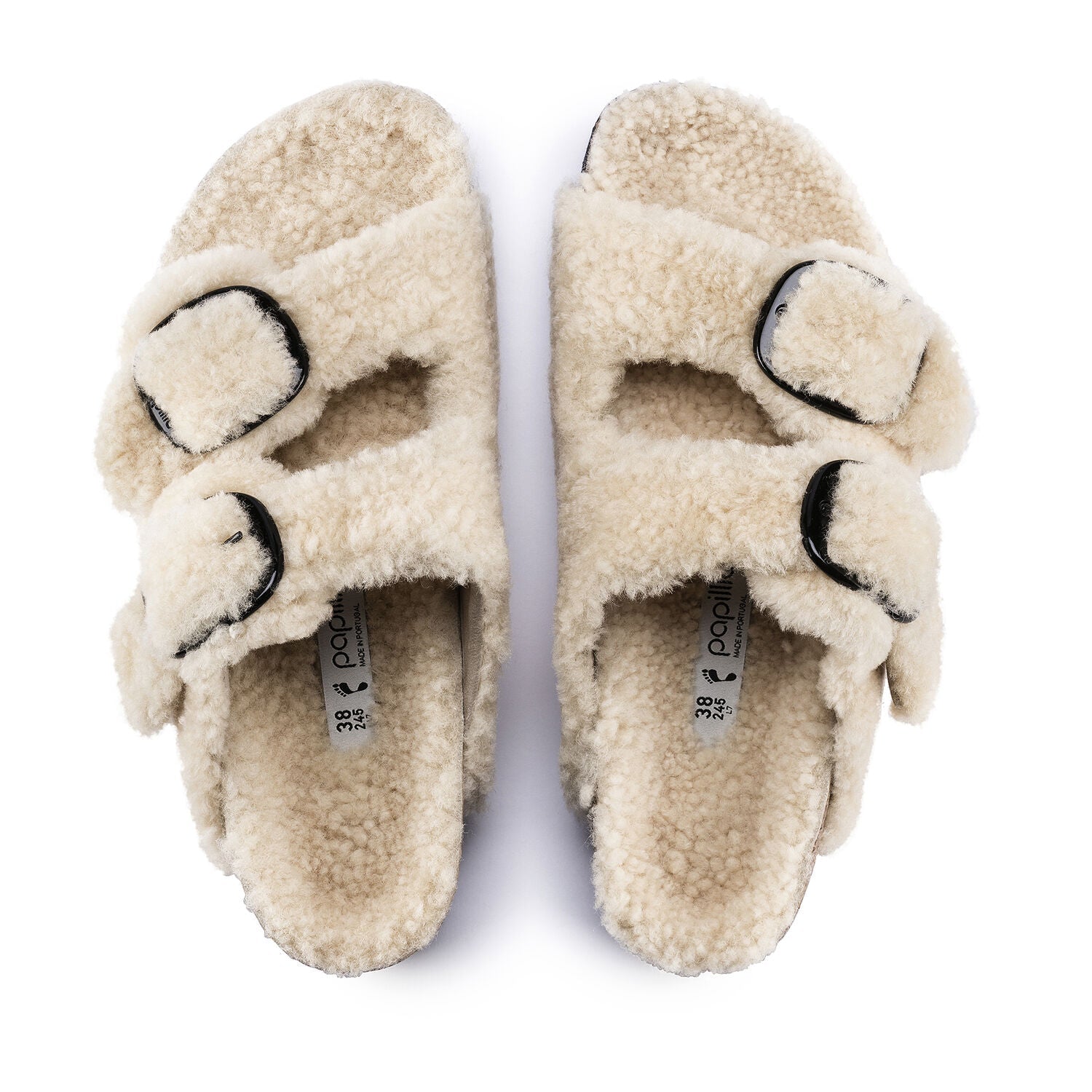[1017642] Mens BIRKENSTOCK ARIZONA BIG BUCKLE SHEARLING