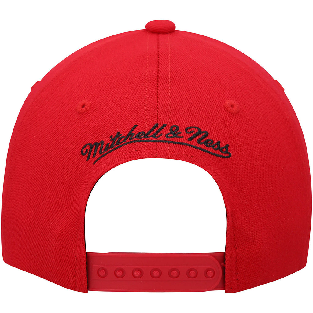 MENS MITCHELL & NESS NBA TEAM 2 TONE 2.0 STRETCH SNAPBACK NBA ROCKETS