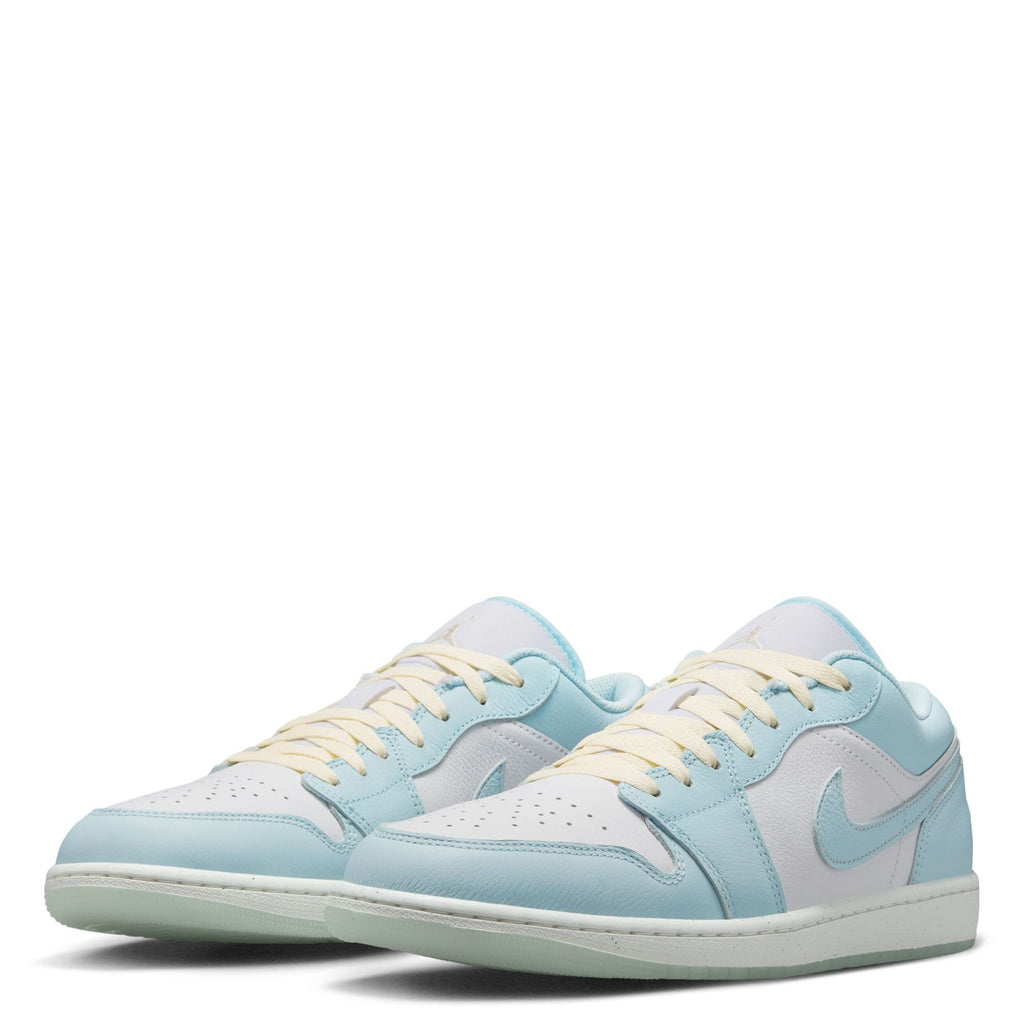 [HJ5999-400] MENS AIR JORDAN RETRO 1 LOW SE 'GLACIER BLUE SUMMIT WHITE'