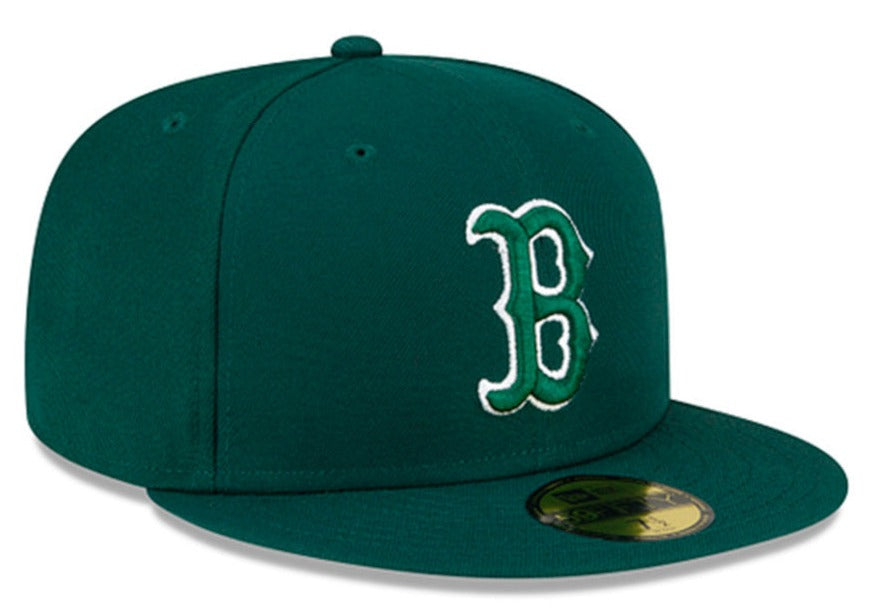 [60291372] Mens New Era MLB BOSTON RED SOX 5950 FITTED - FOREST GREESN