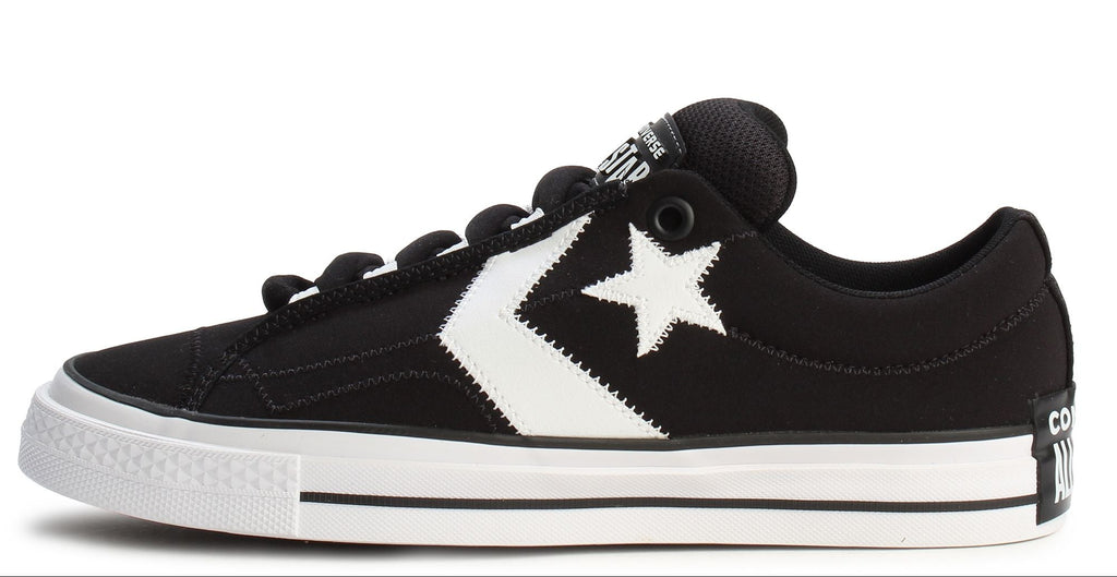 [A11483C] MENS CONVERSE STAR PLAYER 76 LOW 'PUFF BLACK WHITE'