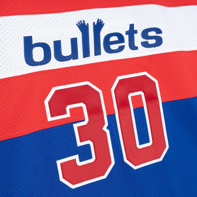 MENS MITCHELL & NESS AUTHENTIC JERSEY BULLETS 96-97 BEN WALLACE