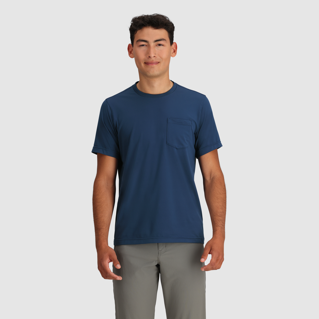[300245-2650] MENS OUTDOOR RESEARCH ESSENTIAL POCKET UPF 30 T-SHIRT TEE SHIRT
