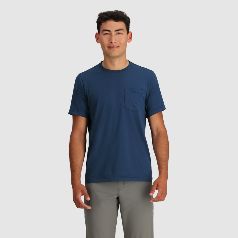 [300245-2650] MENS OUTDOOR RESEARCH ESSENTIAL POCKET UPF 30 T-SHIRT TEE SHIRT