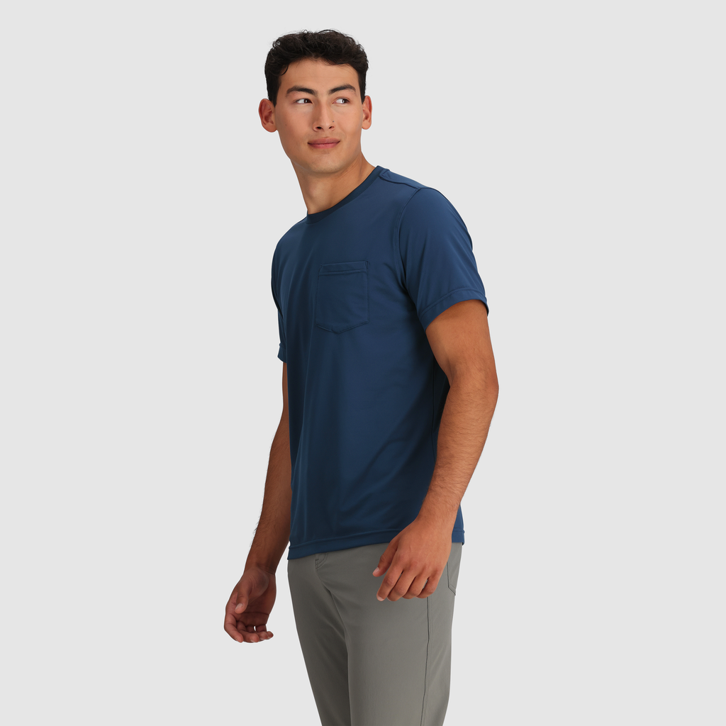 [300245-2650] MENS OUTDOOR RESEARCH ESSENTIAL POCKET UPF 30 T-SHIRT TEE SHIRT
