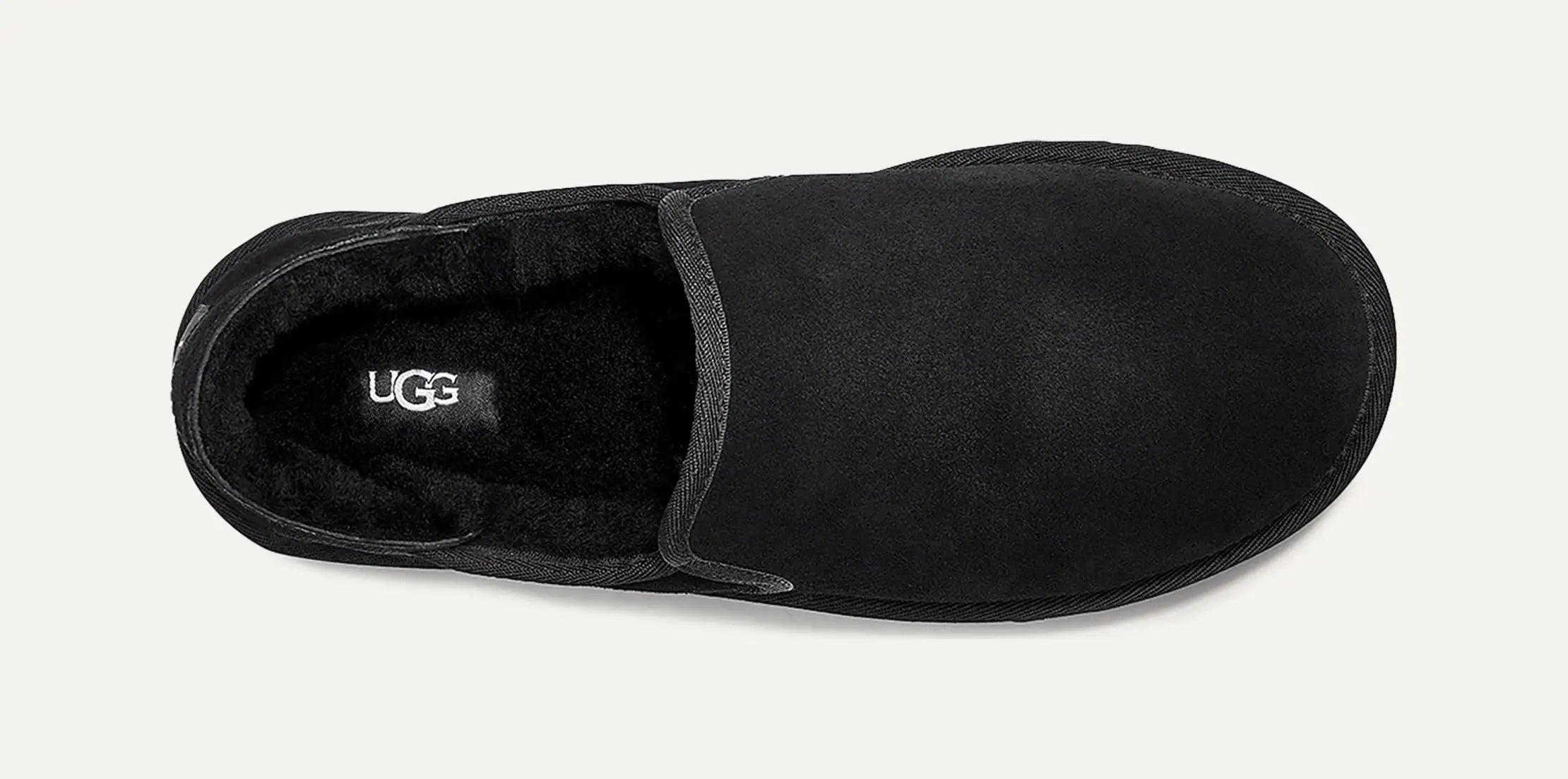 [3010-BLK] MENS UGG KENTON SLIPPER 'BLACK'