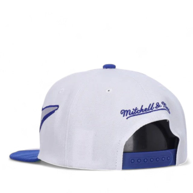 MENS MITCHELL & NESS NBA FAST TIMES SNAPBACK HWC MAGIC - WHITE