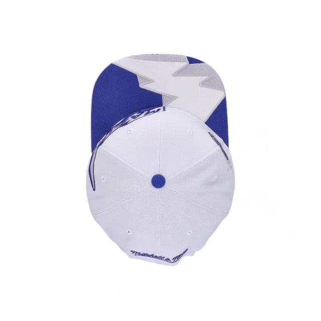 MENS MITCHELL & NESS NBA FAST TIMES SNAPBACK HWC MAGIC - WHITE
