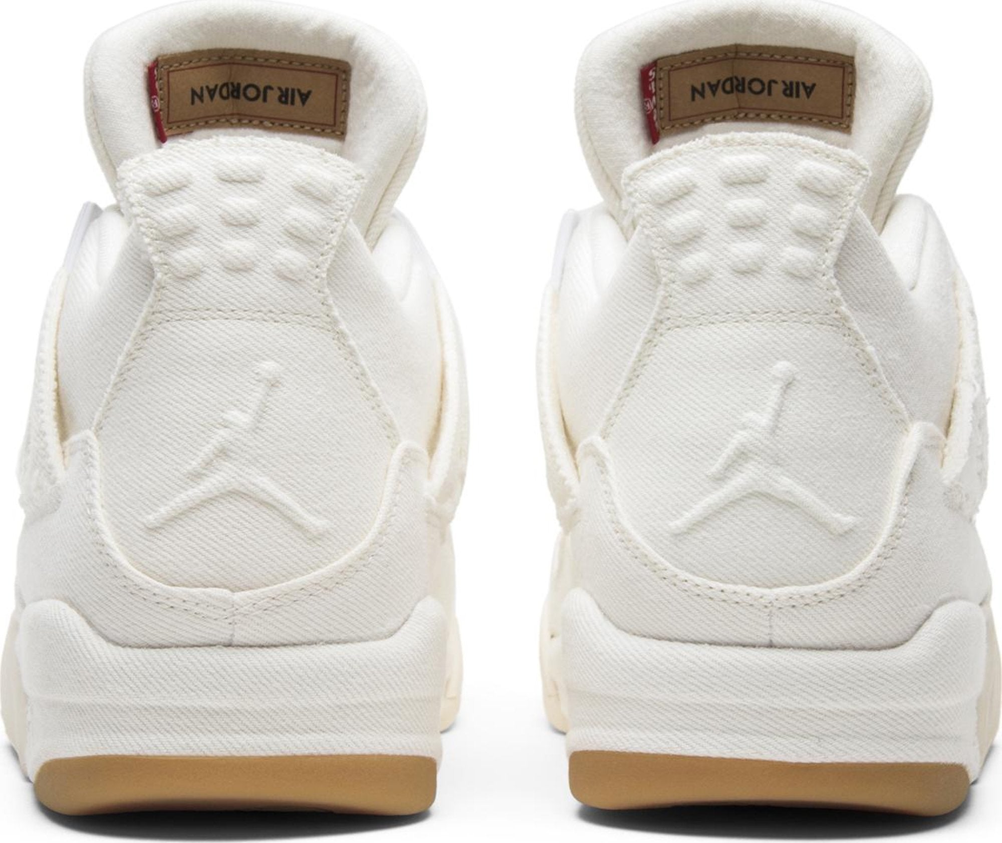 [AO2571-100] Mens Air Jordan Retro 4 'Levi's White (Levi's Tag)'