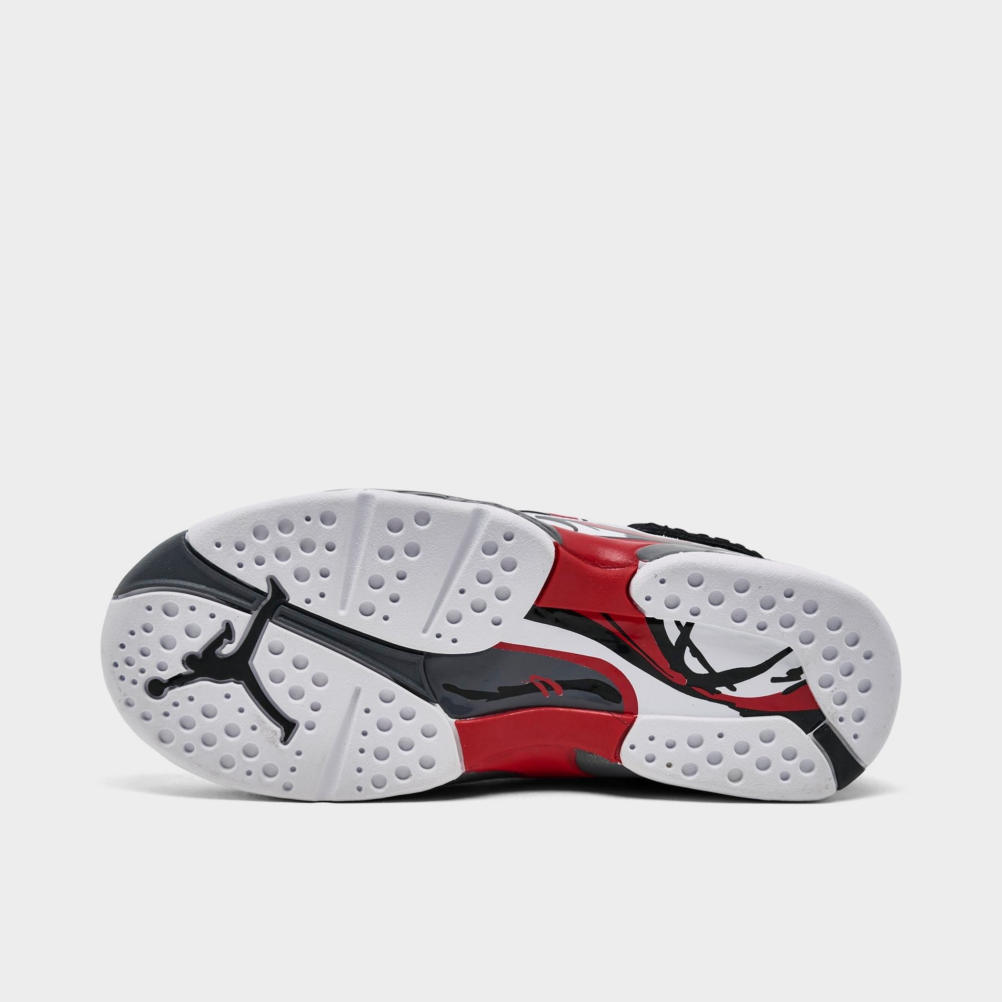 [305368-100] GRADE SCHOOL AIR JORDAN RETRO 8 'WHITE TRUE RED (2025)'