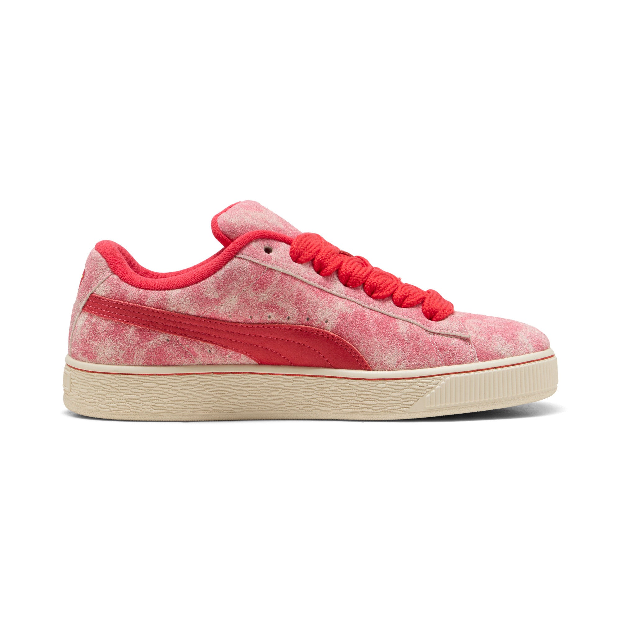[308785-01] MENS PUMA SCUDERIA FERRARI X SUEDE XL 'DESERT SUN PACK - ROSSO CORSA'