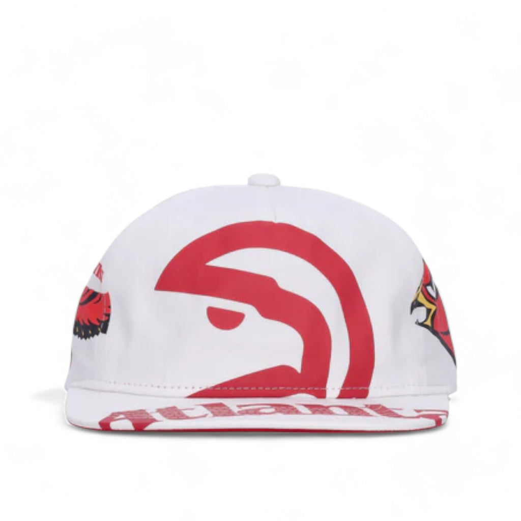 MENS MITCHELL & NESS NBA IN YOUR FACE DEADSTOCK HWC HAWKS - WHITE