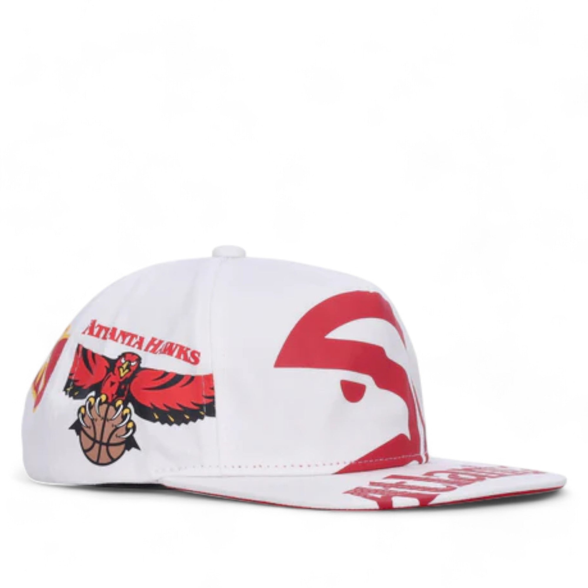 MENS MITCHELL & NESS NBA IN YOUR FACE DEADSTOCK HWC HAWKS - WHITE
