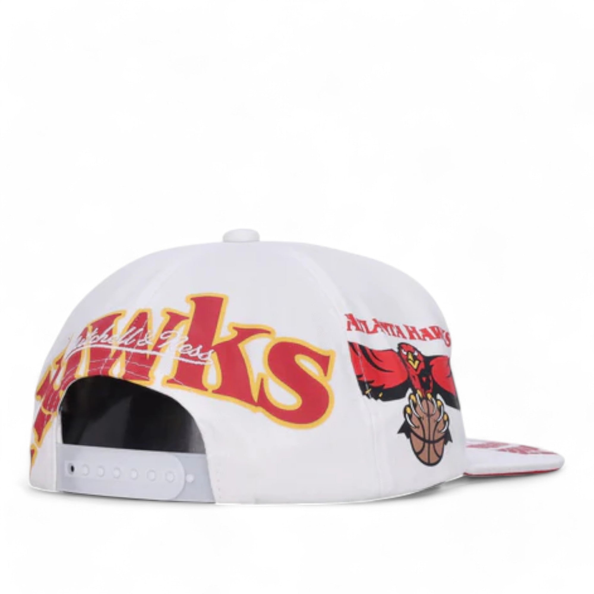 MENS MITCHELL & NESS NBA IN YOUR FACE DEADSTOCK HWC HAWKS - WHITE