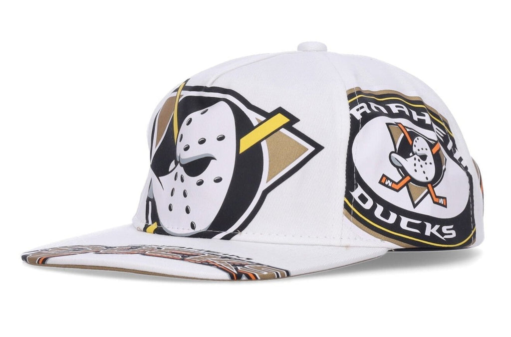 MENS MITCHELL & NESS NHL IN YOUR FACE DEADSTOCK DUCKS - WHITE
