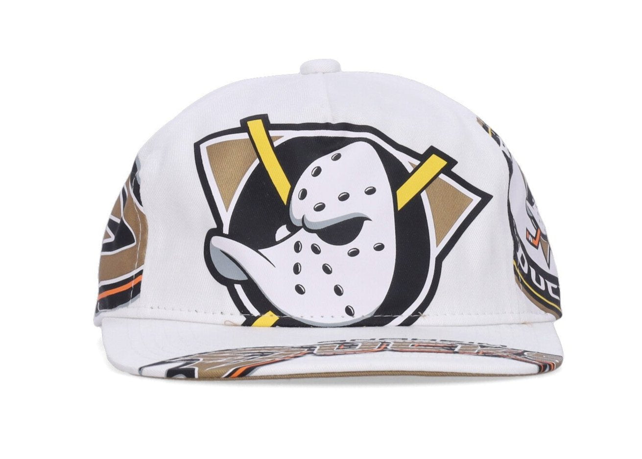 MENS MITCHELL & NESS NHL IN YOUR FACE DEADSTOCK DUCKS - WHITE