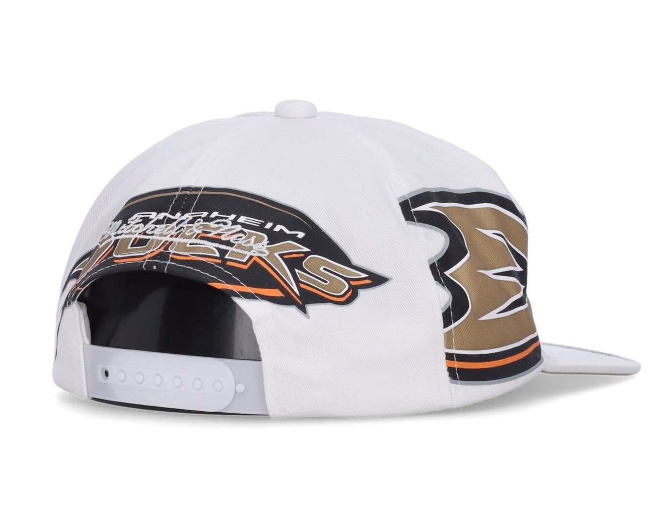 MENS MITCHELL & NESS NHL IN YOUR FACE DEADSTOCK DUCKS - WHITE