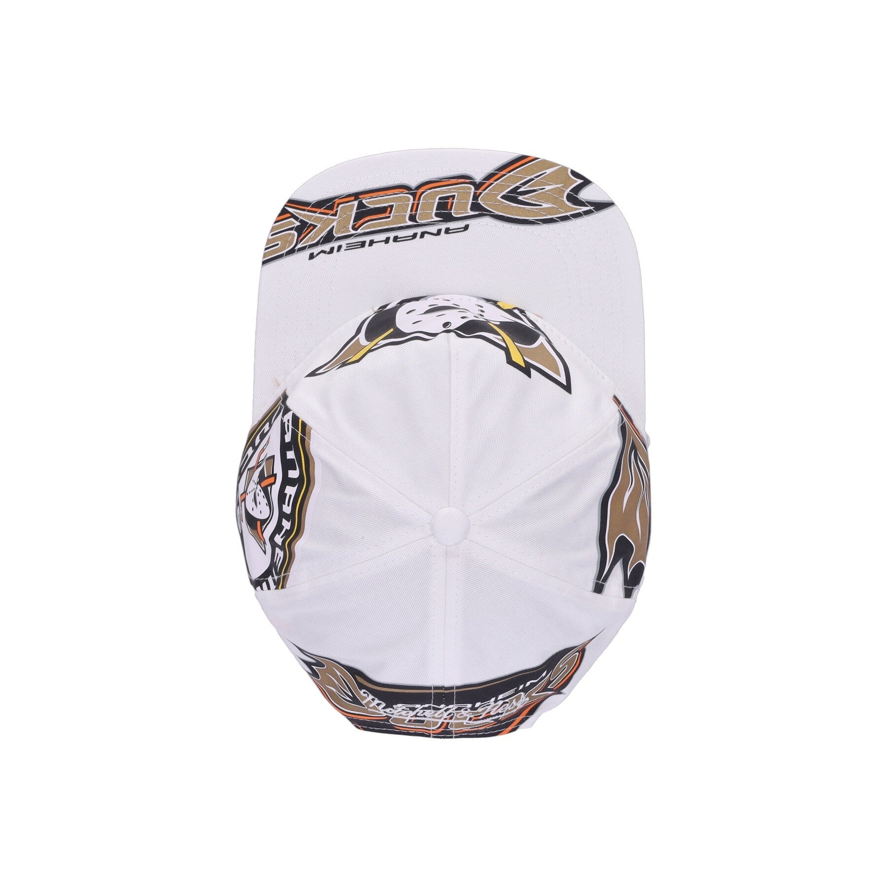 MENS MITCHELL & NESS NHL IN YOUR FACE DEADSTOCK DUCKS - WHITE