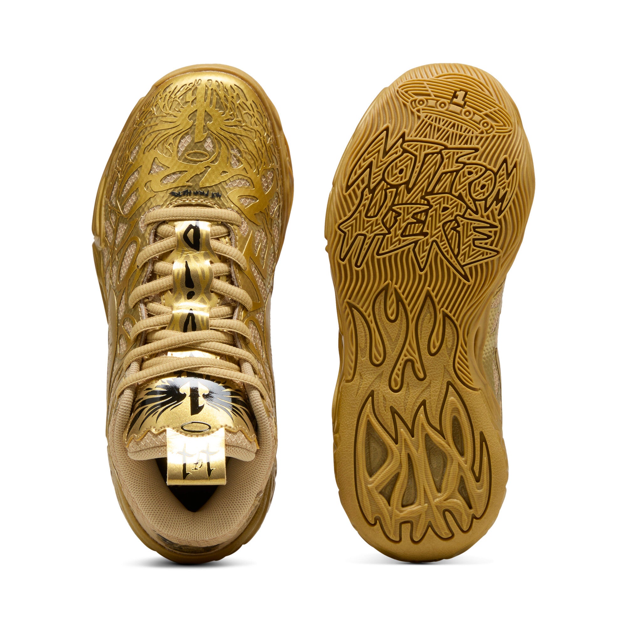 [311312-01] GRADE SCHOOL PUMA LAMELO MB.04 GOLDEN CHILD