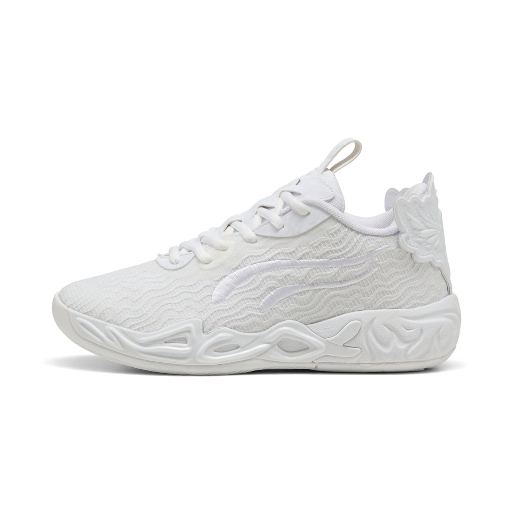 [311321-01] GRADE SCHOOL PUMA LAMELO MB 04 LO ICE WHITE 'ICE WHITE'