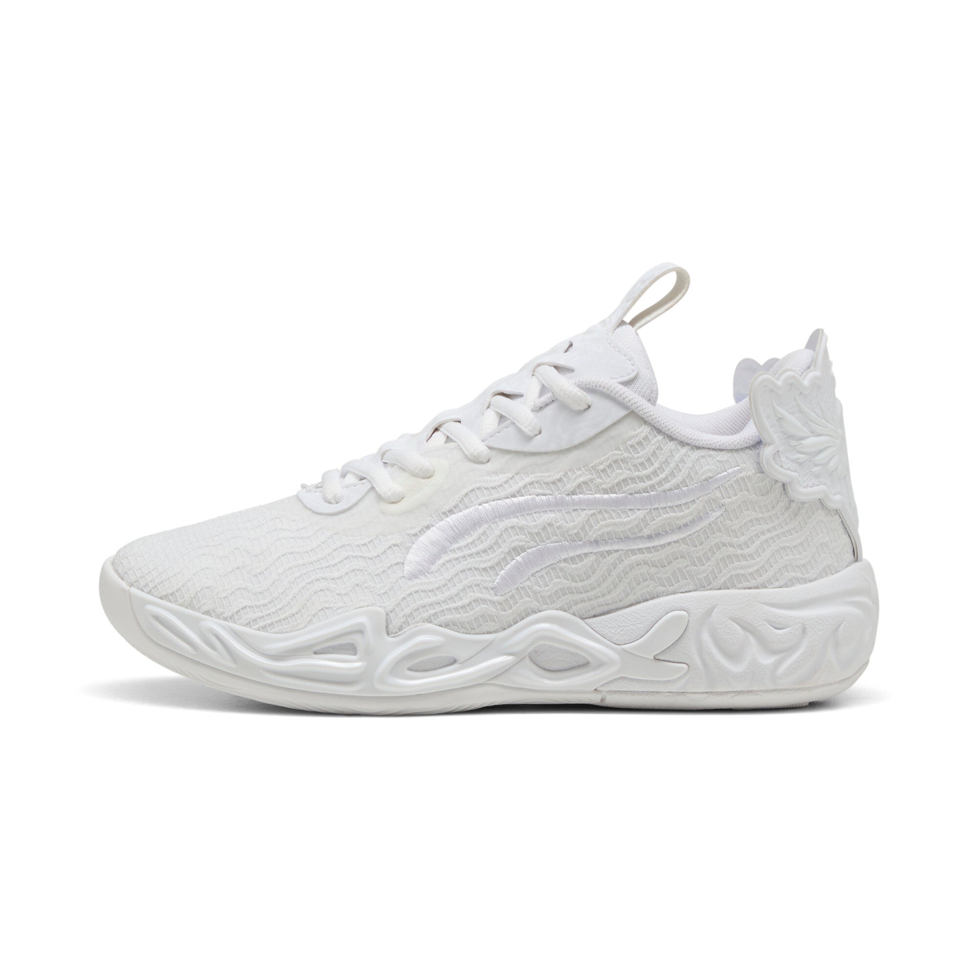 [311321-01] GRADE SCHOOL PUMA LAMELO MB 04 LO ICE WHITE 'ICE WHITE'