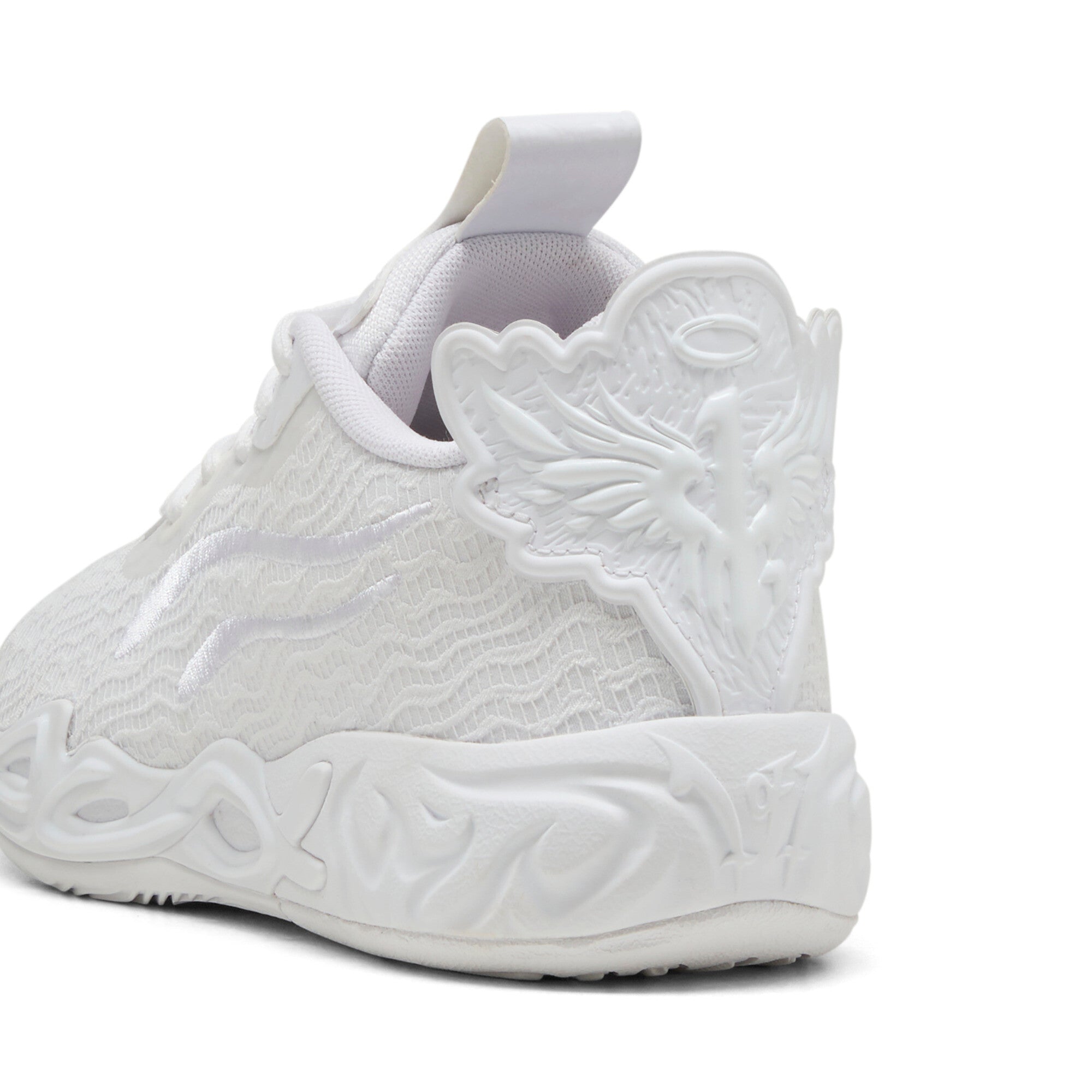 [311321-01] GRADE SCHOOL PUMA LAMELO MB 04 LO ICE WHITE 'ICE WHITE'