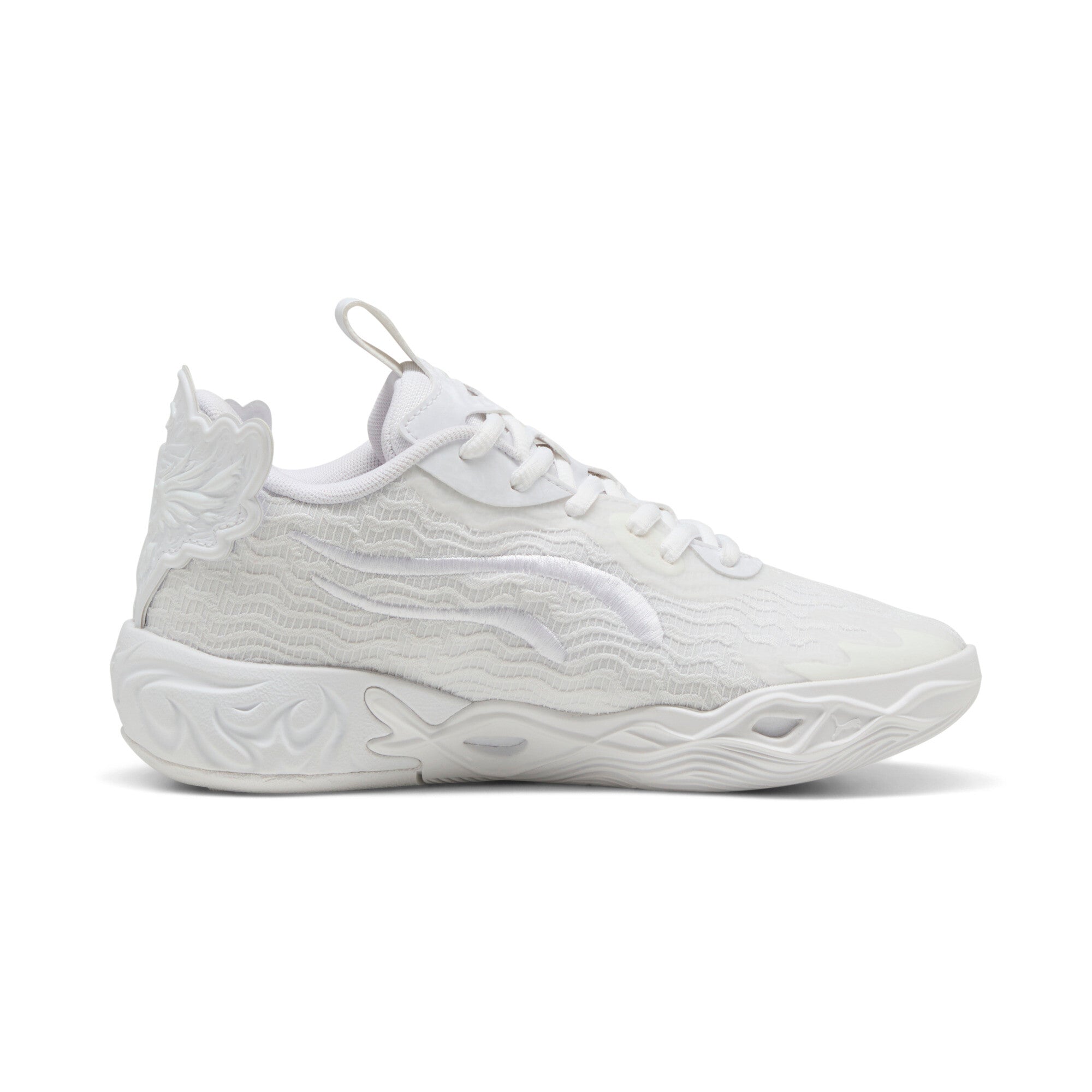 [311321-01] GRADE SCHOOL PUMA LAMELO MB 04 LO ICE WHITE 'ICE WHITE'
