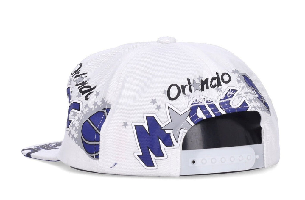 MENS MITCHELL & NESS NBA IN YOUR FACE DEADSTOCK HWC MAGIC - WHITE