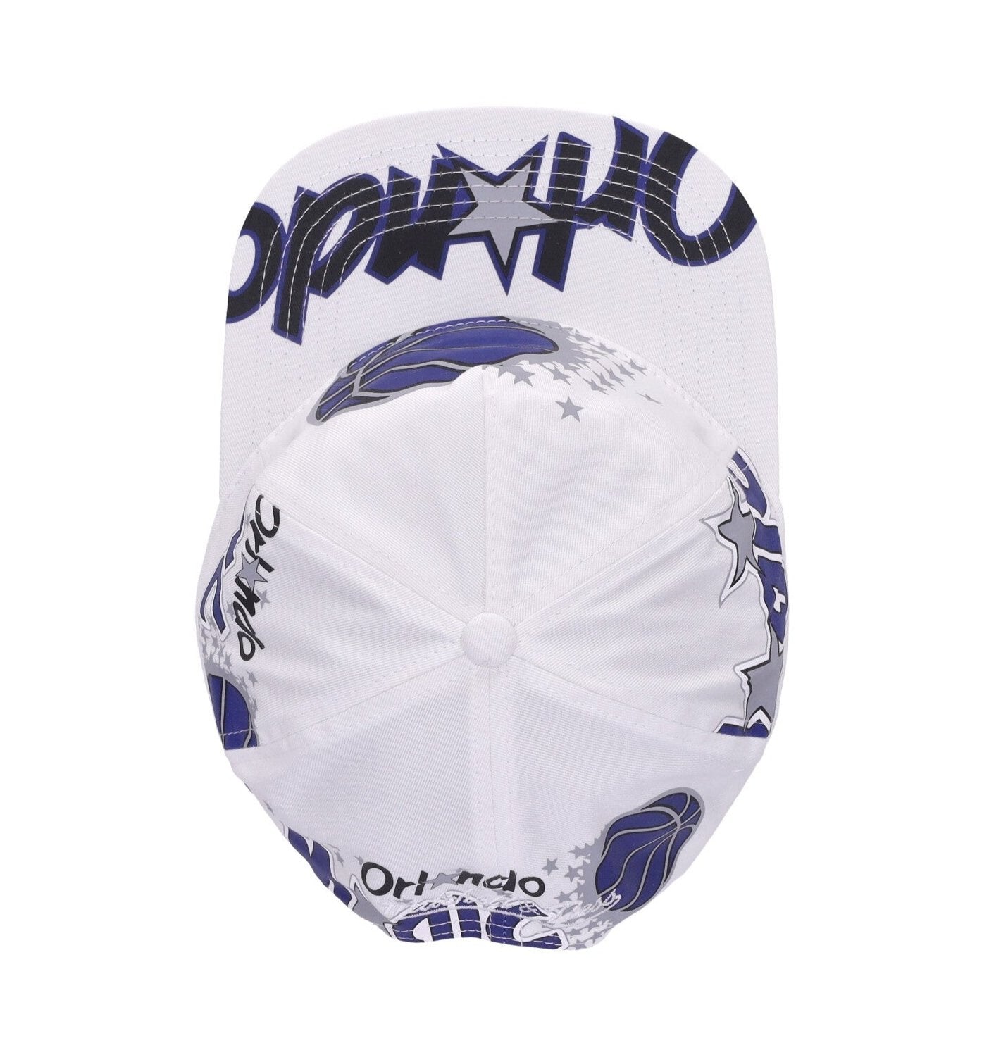 MENS MITCHELL & NESS NBA IN YOUR FACE DEADSTOCK HWC MAGIC - WHITE