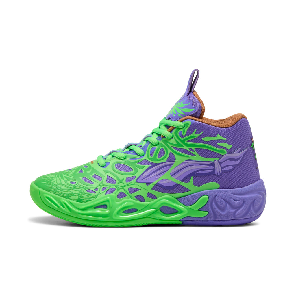 [312056-01] GRADE SCHOOL PUMA LAMELO MB.04 TMNT RAPHAEL AND DONATELLO