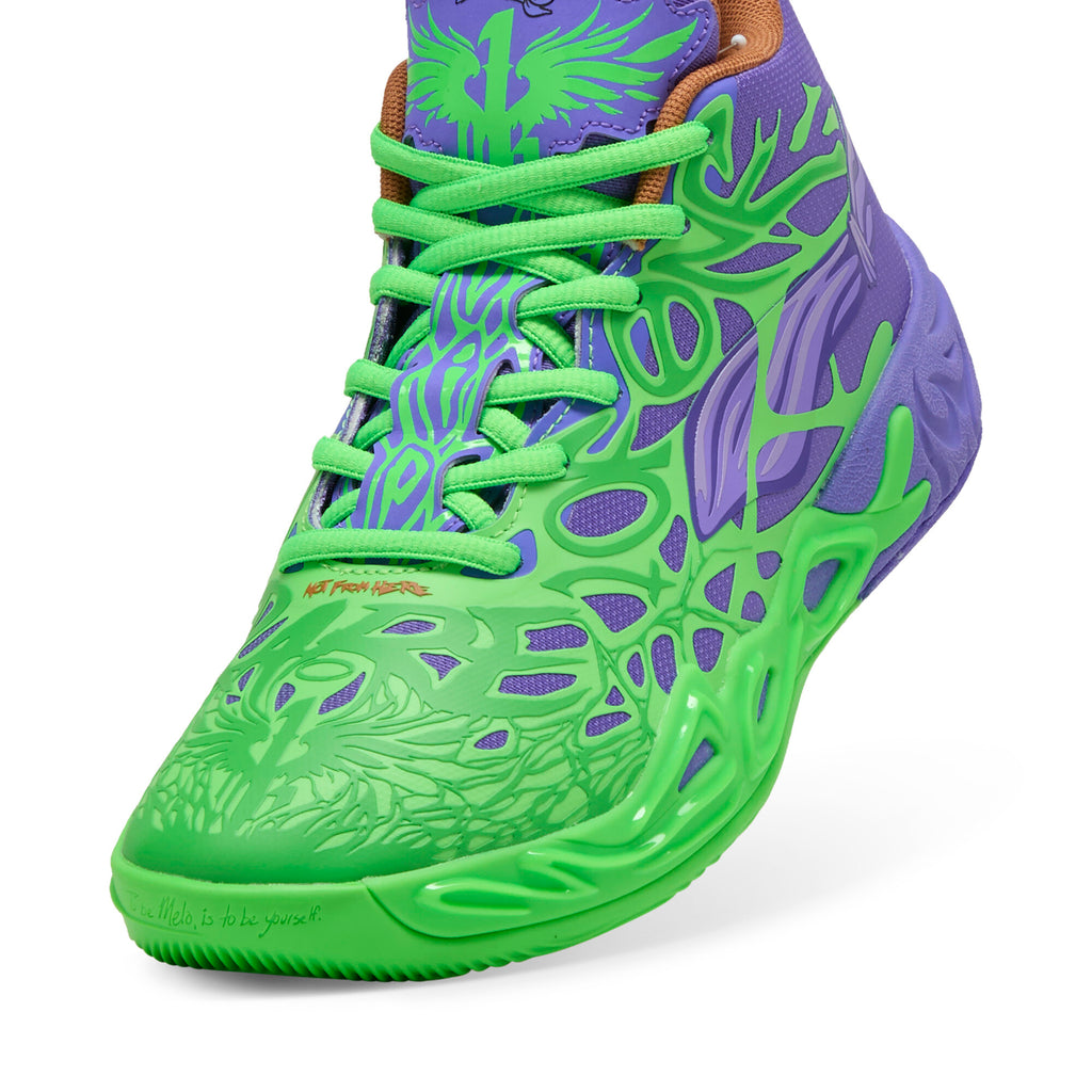 [312056-01] GRADE SCHOOL PUMA LAMELO MB.04 TMNT RAPHAEL AND DONATELLO