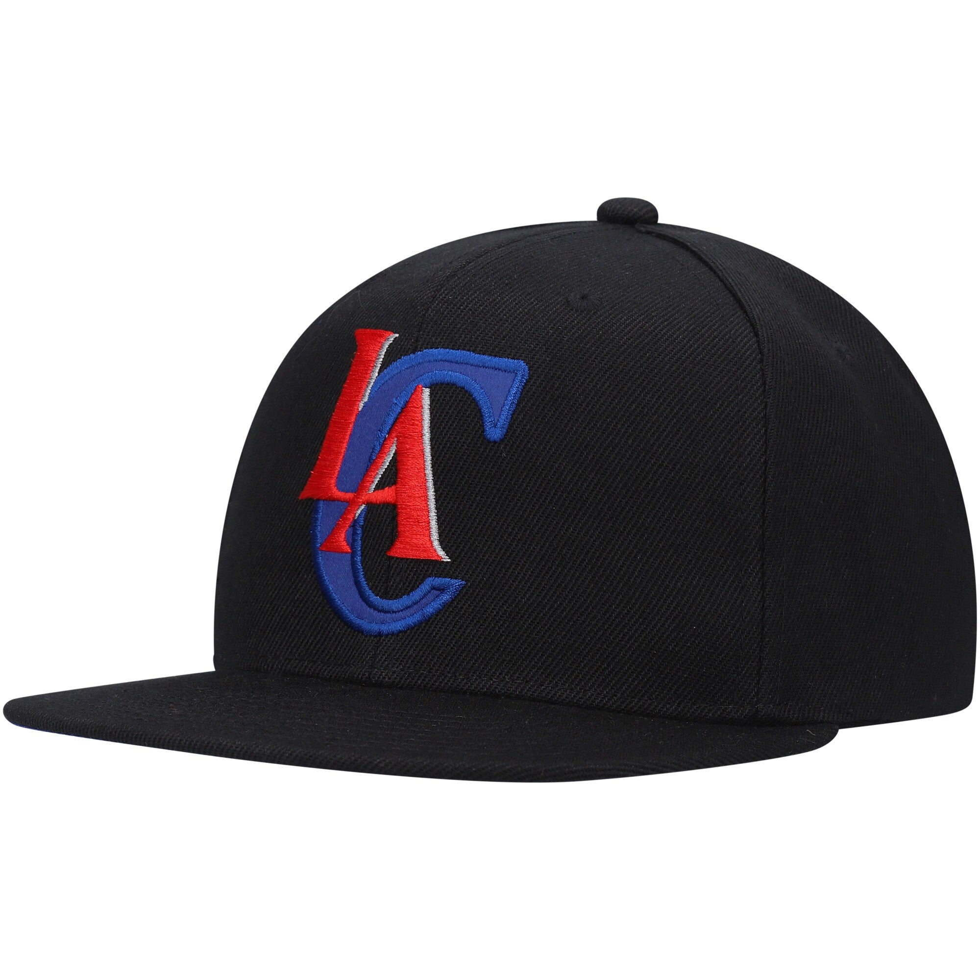 MENS MITCHELL & NESS NBA SATIN UNDER SNAPBACK HWC CLIPPERS - BLACK
