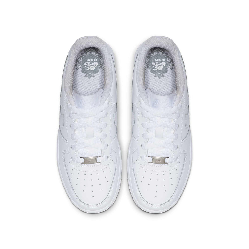 [314192-117] Grade School Nike AIR FORCE 1 LOW 'TRIPLE WHITE (2017) (GS)'