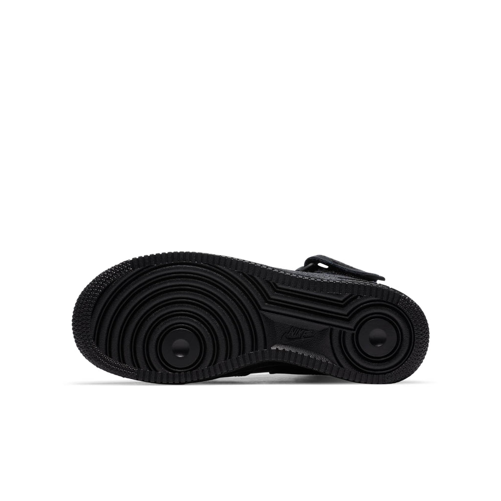[314195-004] Grade School Nike AIR FORCE 1 MID 'BLACK (GS)'