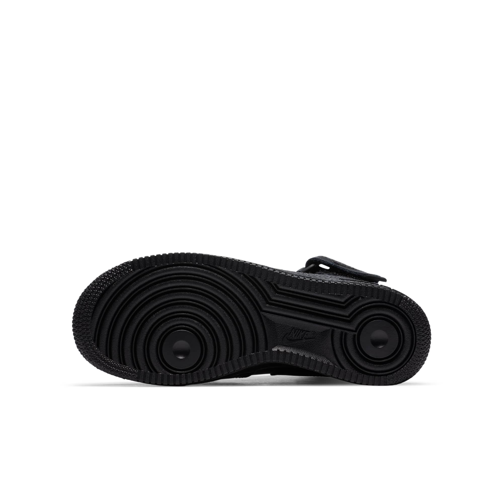 [314195-004] Grade School Nike AIR FORCE 1 MID 'BLACK (GS)'