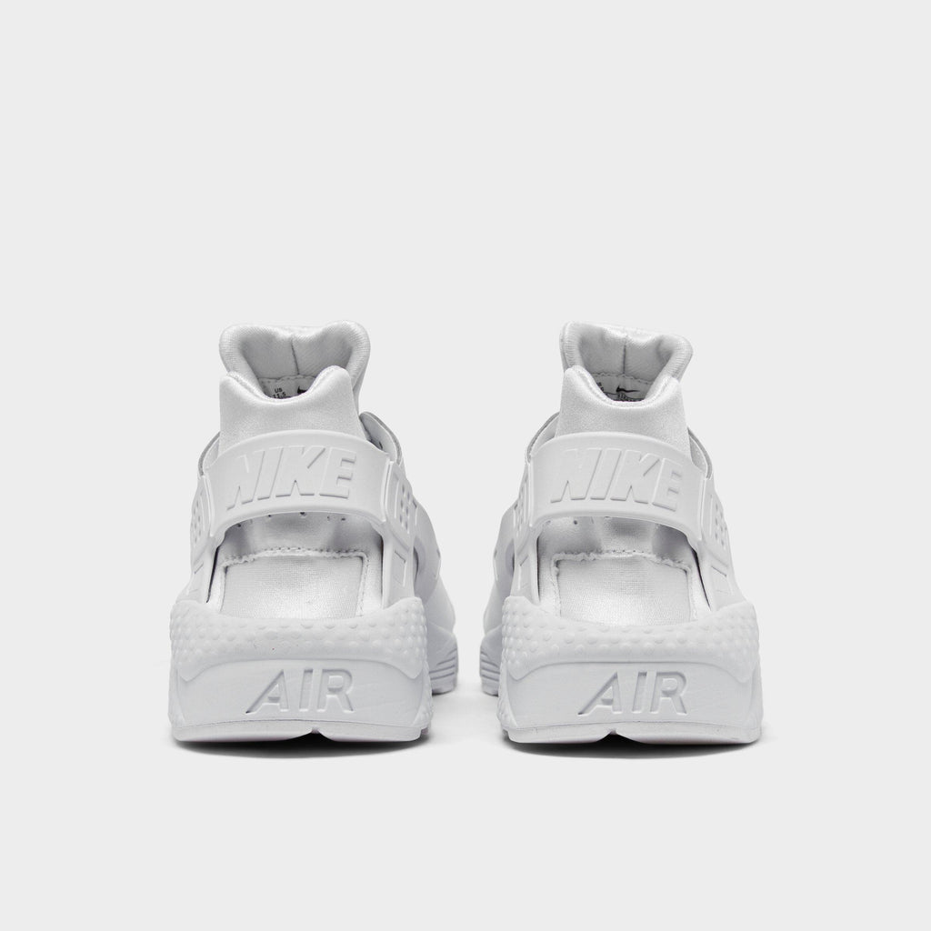 [318429-111] MENS NIKE AIR HUARACHE WHITE PLATINUM