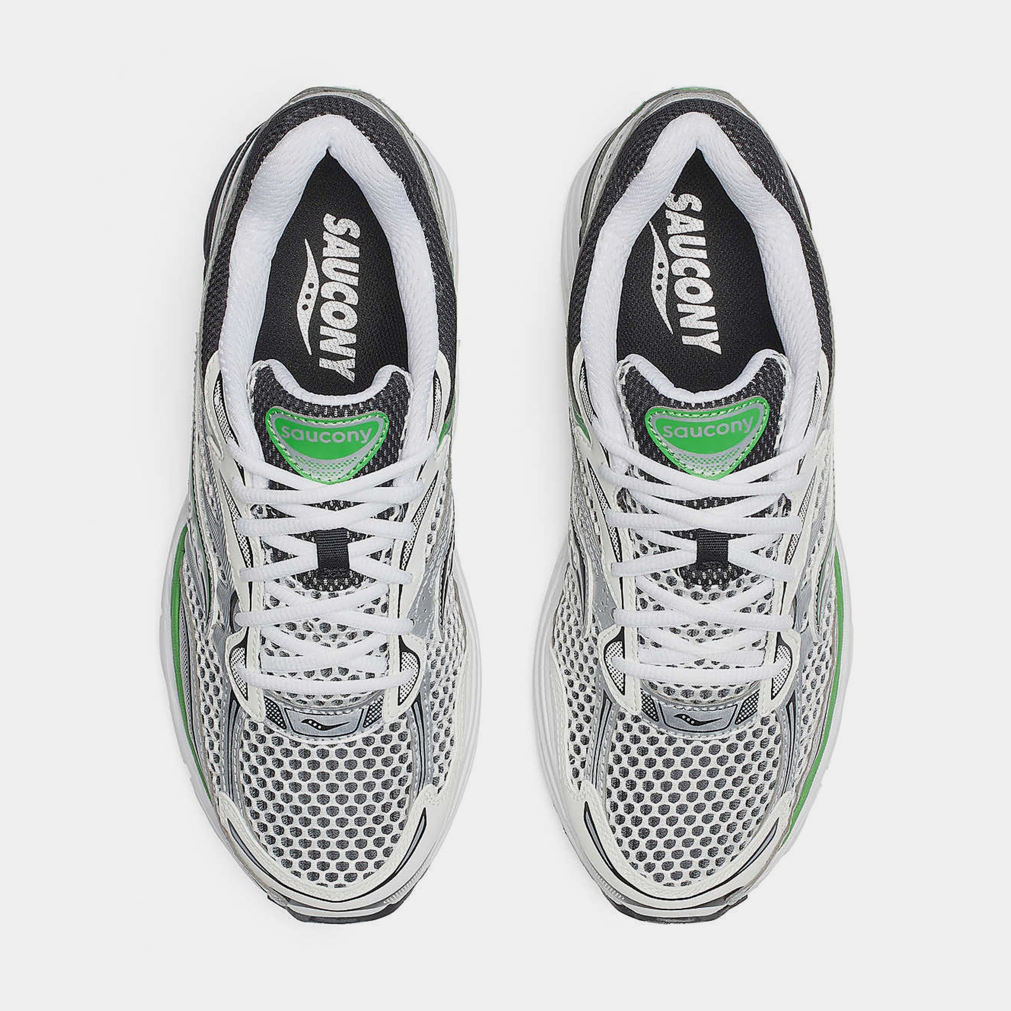 [S70739-17] MENS SAUCONY PROGRID OMNI 9 'SILVER/GREEN'