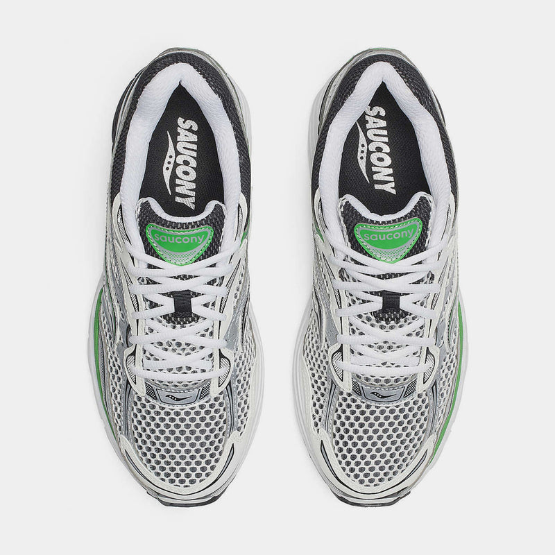 [S70739-17] MENS SAUCONY PROGRID OMNI 9 'SILVER/GREEN'