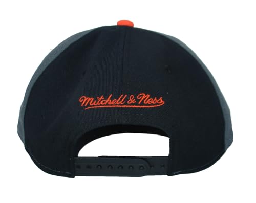 [HY11518-SFGGREY] MENS MITCHELL & NESS MLB TRIPLE PLAY LIBERTY SNAPBACK GIANTS