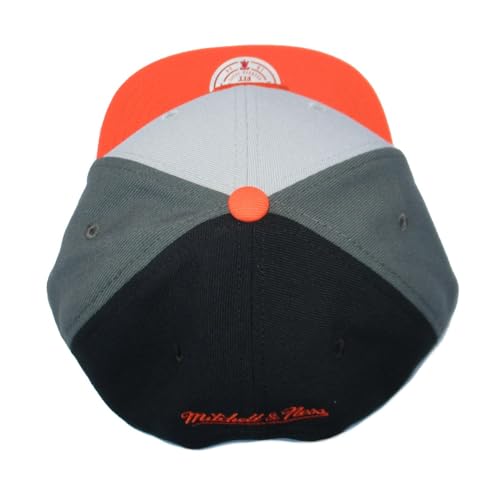 [HY11518-SFGGREY] MENS MITCHELL & NESS MLB TRIPLE PLAY LIBERTY SNAPBACK GIANTS
