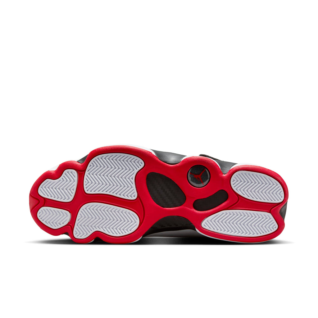 [322992-067] Mens Air Jordan RETRO 6 RINGS 'BLACK WHITE VARSITY RED'