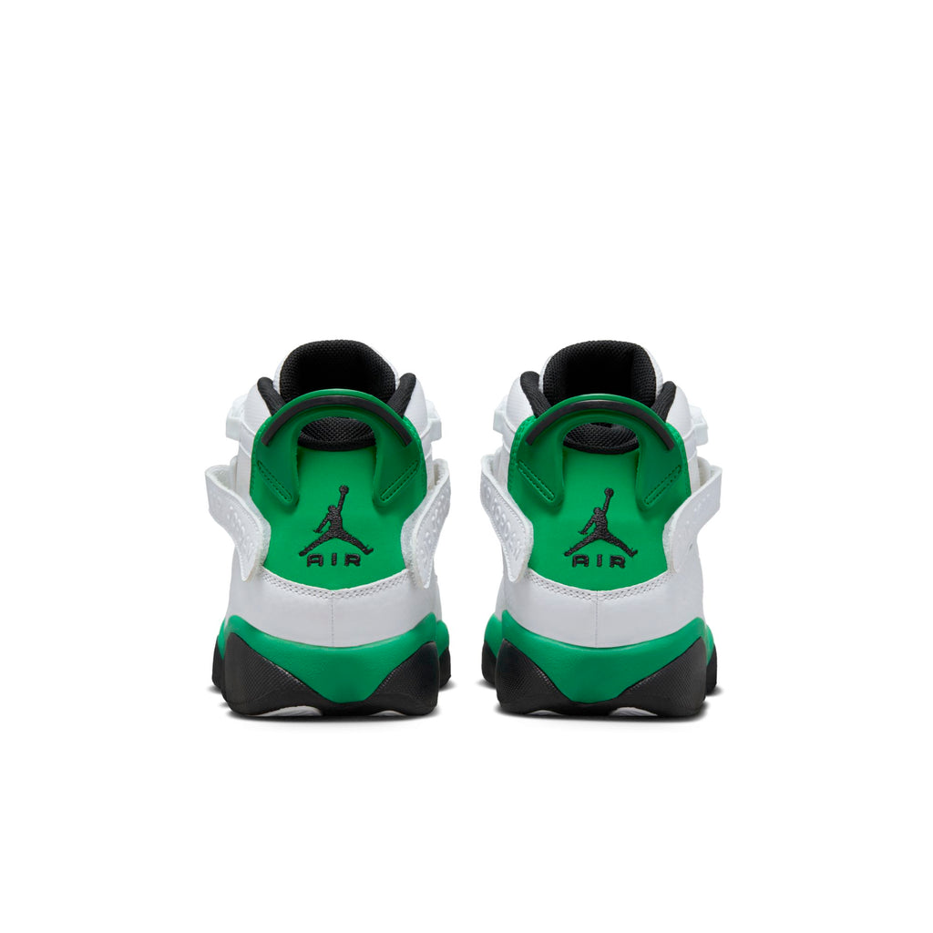 [323419-131] Grade School Air Jordan 6 RINGS GS 'LUCKY GREEN'